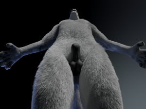 richard anthro wolf Modelo 3D
