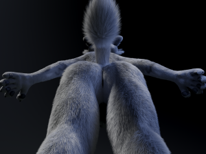 richard anthro wolf Modelo 3D