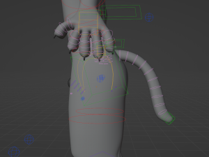 richard anthro wolf Modelo 3D