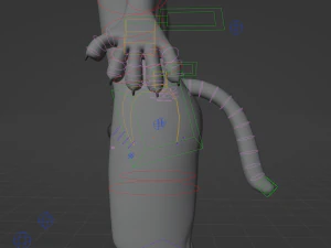 richard anthro wolf 3D Model