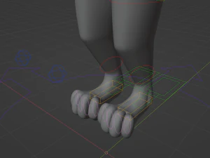 richard anthro wolf 3D Model