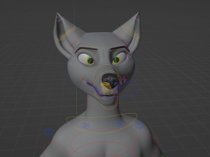 richard anthro wolf Modelo 3D