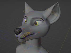 richard anthro wolf Modelo 3D