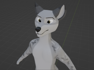 richard anthro wolf Modelo 3D