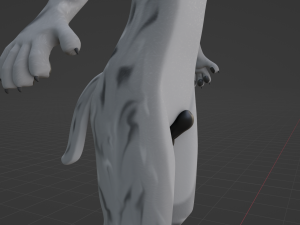 richard anthro wolf Modelo 3D
