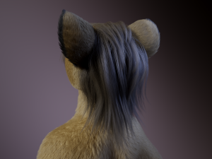 Logan Anthro Lion Modèle 3D