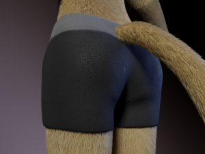 Logan Anthro Lion Modèle 3D