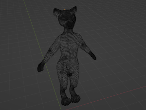 Logan Anthro Lion Modèle 3D