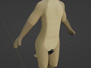 Logan Anthro Lion 3D Model