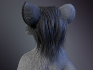 Apolo Anthro white lion 3D 模型