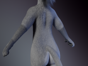 Apolo Anthro white lion 3D 模型