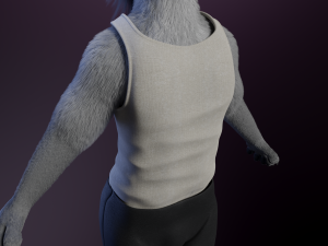 Apolo Anthro white lion 3D 模型
