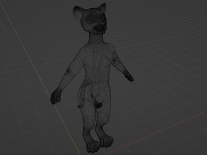 Apolo Anthro white lion 3D 模型
