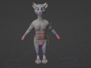 Apolo Anthro white lion 3D 模型