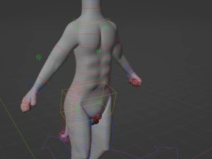 Apolo Anthro white lion 3D Model
