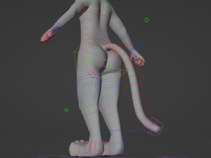 Apolo Anthro white lion 3D 模型
