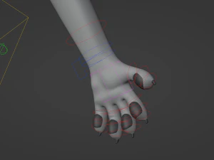 Apolo Anthro white lion 3D Model
