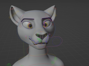Apolo Anthro white lion 3D 模型