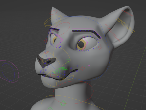 Apolo Anthro white lion 3D 模型
