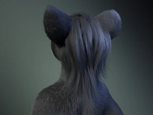 Niko Anthro Panther 3D Model