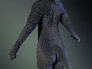 Niko Anthro Panther 3D Model