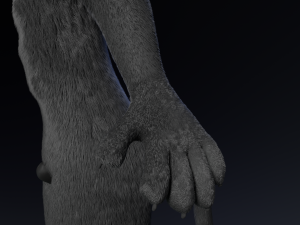 Niko Anthro Panther 3D Model