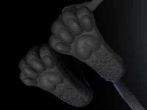 Niko Anthro Panther 3D Model
