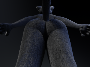 Niko Anthro Panther 3D Model
