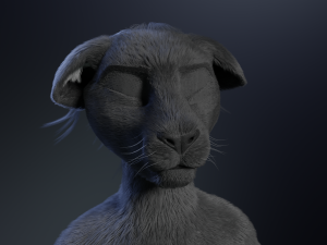 Niko Anthro Panther 3D Model