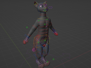 Niko Anthro Panther 3D Model