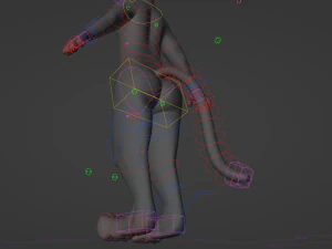 Niko Anthro Panther 3D Model