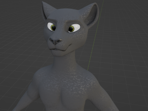 Niko Anthro Panther 3D Model