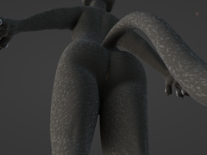 Niko Anthro Panther 3D Model
