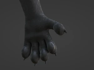 Niko Anthro Panther 3D Model