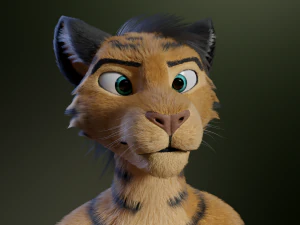 Deimos Antro Tigre Modello 3D