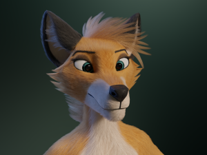 Yara Anthro Fox Modelo 3D