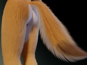 Yara Anthro Fox 3D Model