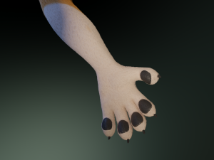 Yara Anthro Fox Modelo 3D