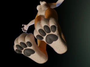 Yara Anthro Fox 3D Model