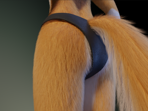 Yara Anthro Fox Modelo 3D