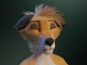 Yara Anthro Fox Modelo 3D
