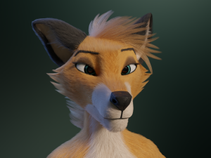 Yara Anthro Fox Modelo 3D