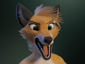 Yara Anthro Fox Modelo 3D
