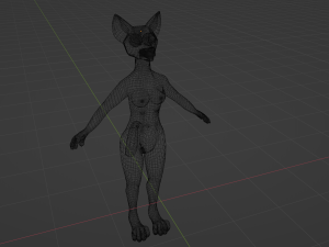 Yara Anthro Fox Modelo 3D