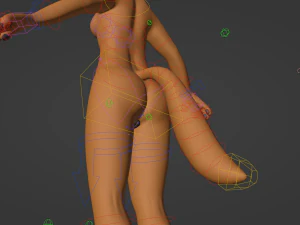 Yara Anthro Fox 3D Model