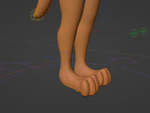 Yara Anthro Fox 3D Model