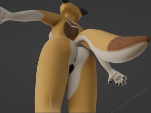 Yara Anthro Fox Modelo 3D