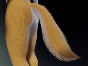 Nara Anthro Fox 3D 모델