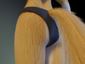 Nara Anthro Fox 3D 모델