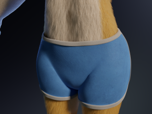 Nara Anthro Fox 3D 모델